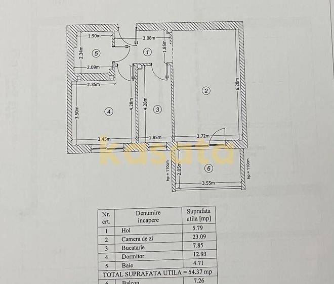 2 Camere de Inchiriat in Luxuria Residence Bloc Nou... - 14