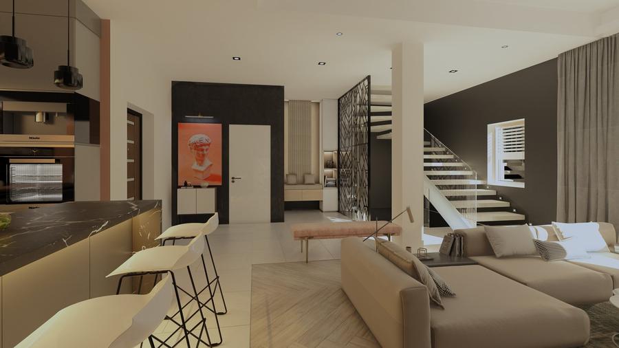 Apartament 4 camere-Penthouse-Scara interioara-Terasa 70mp-Finalizat-Parc Carol - 15