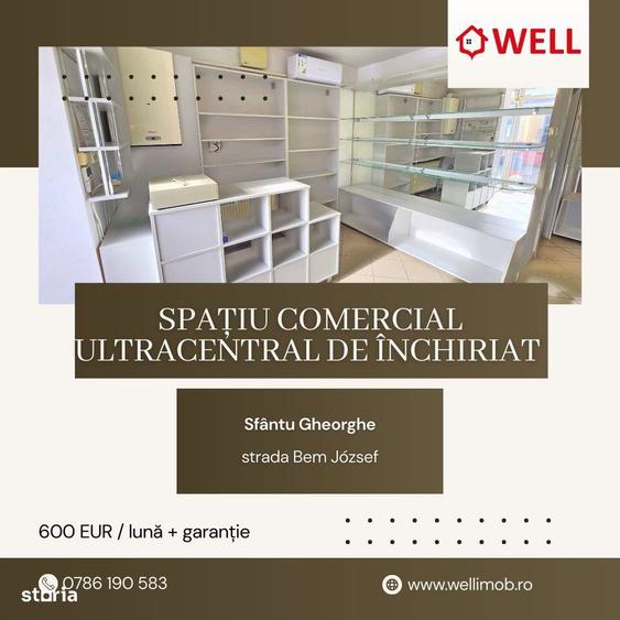 Spa?iu comercial ultracentral de inchiriat, pe str Bem Jozsef! - 9