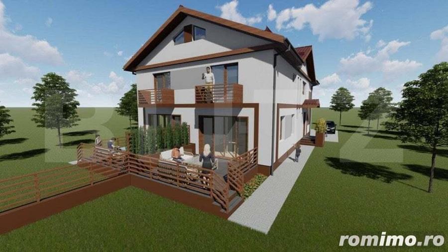 Duplex 4 camere, 140 mp utili, suprafata teren 300 mp, Giroc - 1