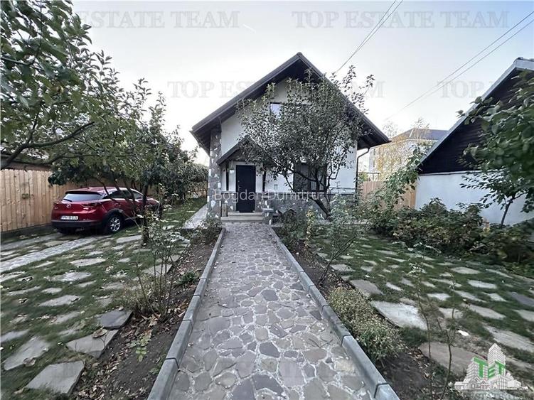 Vila cocheta  de vanzare 5 camere cu 436 mp teren si toate utilitatile, mobilata