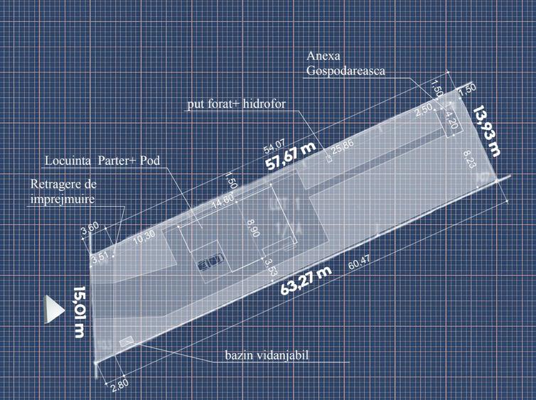 Vânzare teren intravilan | Moara Vlăsiei – Căciulați | 842 mp. - 2