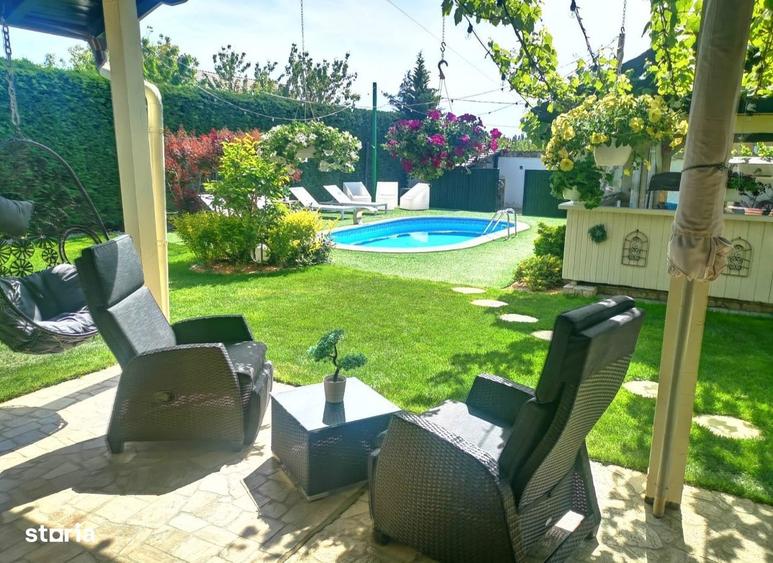 Casa familiara P+M, 795 mp teren, piscina-Oncea , panouri solare. - 8