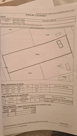 Vand teren cu casa batraneasca - 1