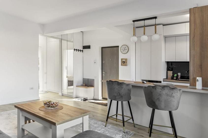 Proiect rezidențial nou – Apartamente  cu 2 camere și penthouse-uri elegante - 8