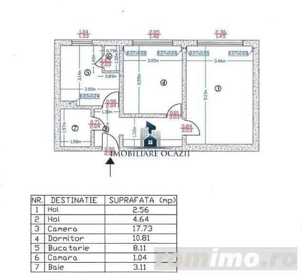 Vanzare Apartament 2 Camere Decomandat Giurgiului-Soimus
