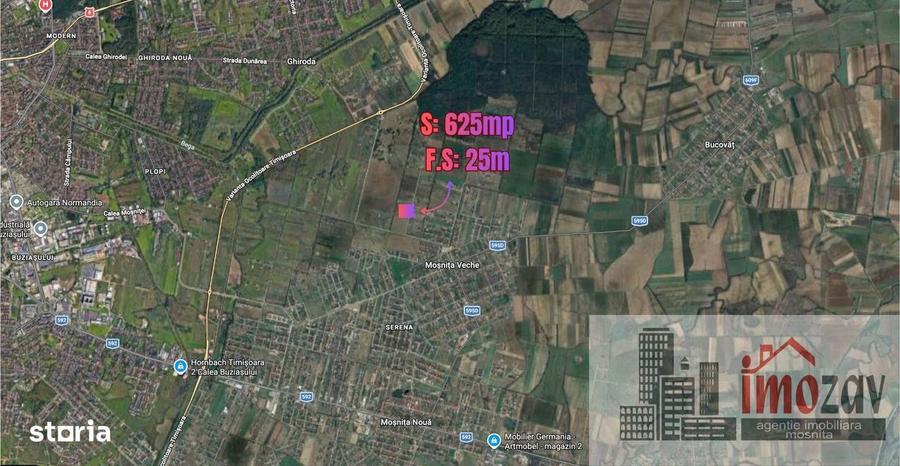 Parcela de vanzare pe Str. Merisorului Mosnita Veche - 2