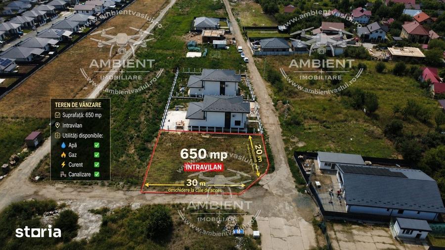 Teren de 650 mp, în Central