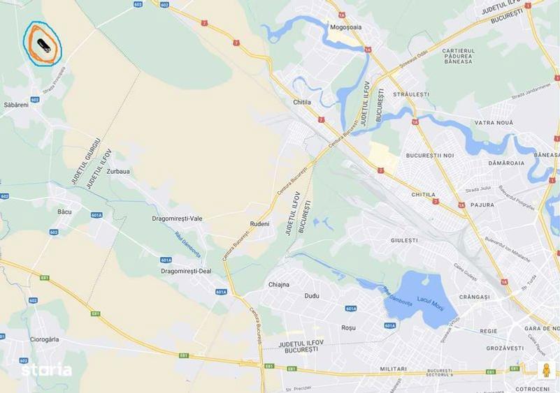 Teren de 400 mp, în Săbăreni