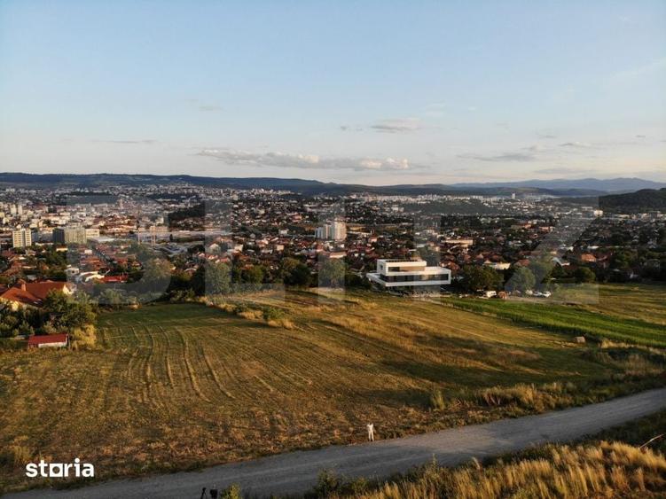Teren construibil, panorama spre Cluj, 6 minute de Centru - 2