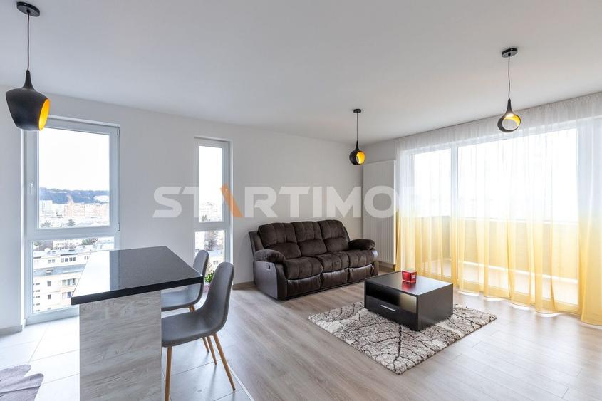 Apartament mobilat  3 camere Urban Plaza cu parcare - 11