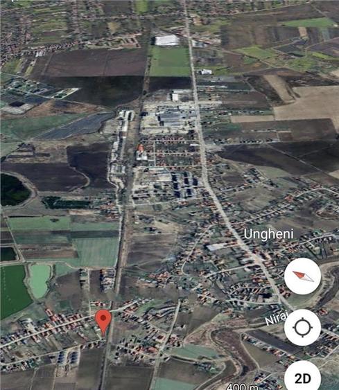 Teren Intravilan 1000mp cartier Linistit Drum asfaltat utilitati la Poarta - 2