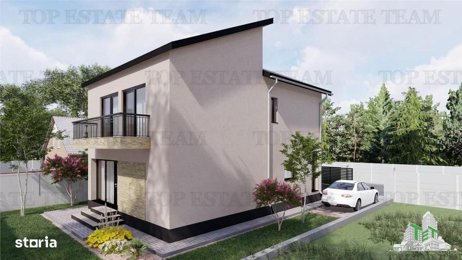 Vila moderna, individuala cu 4 camere , 3 bai , Living , terasa acope - 5