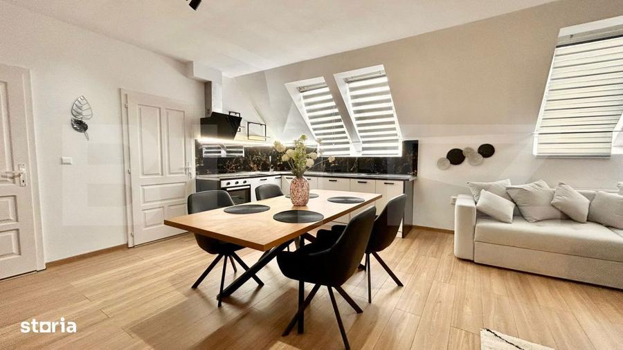 Apartament la casa, 68 util, curte privata - 1