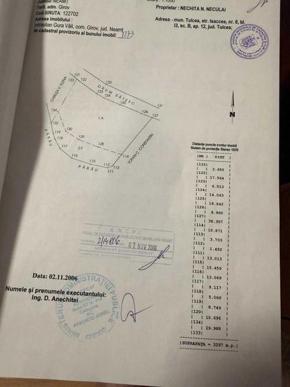 Vand teren intravilan sat Gura Vaii comuna Girov - 4