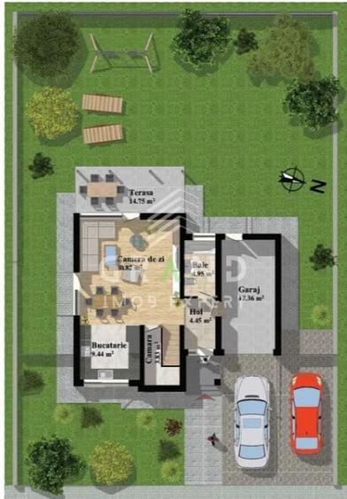 TOTUL NOU!Casa individuala,4 camere,3 BAI,TERASA,GARAJ,zona Dezmir - 27