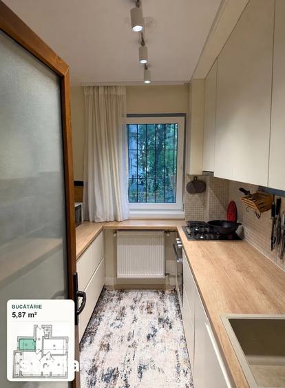 Apartament cu 3 camere semidecomandat în Drumul Taberei