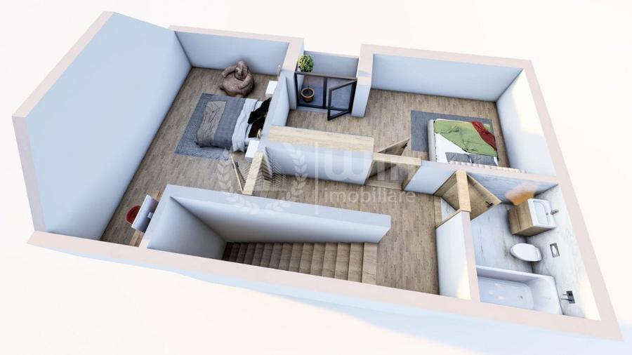 Apartament 4 camere | 100mp | Balcon | Bloc nou | Parcare | Pod Ira - 13