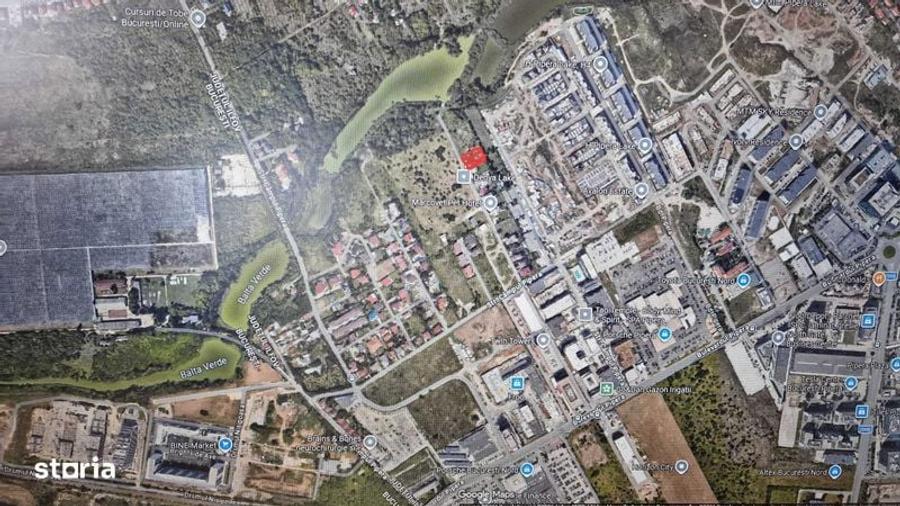 Teren de vanzare 1000mp, Pipera/Porsche, div. posibilitati de business - 1