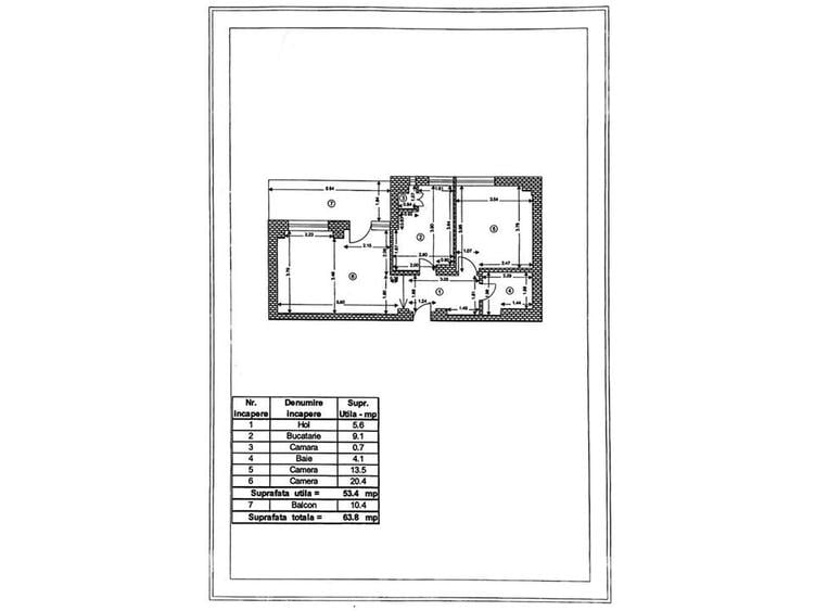 Apartament 2 camere Centrul Civic bloc turn cu priveliste - 12