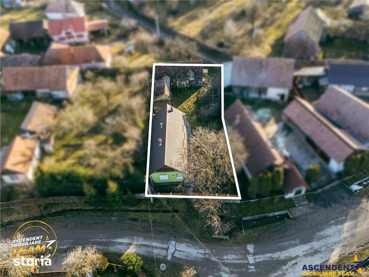 Casă cu 2 camere cu Teren 656 Mp în Brețcu