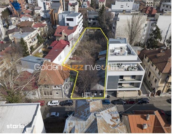 Teren de 1495 mp, în Dorobanți