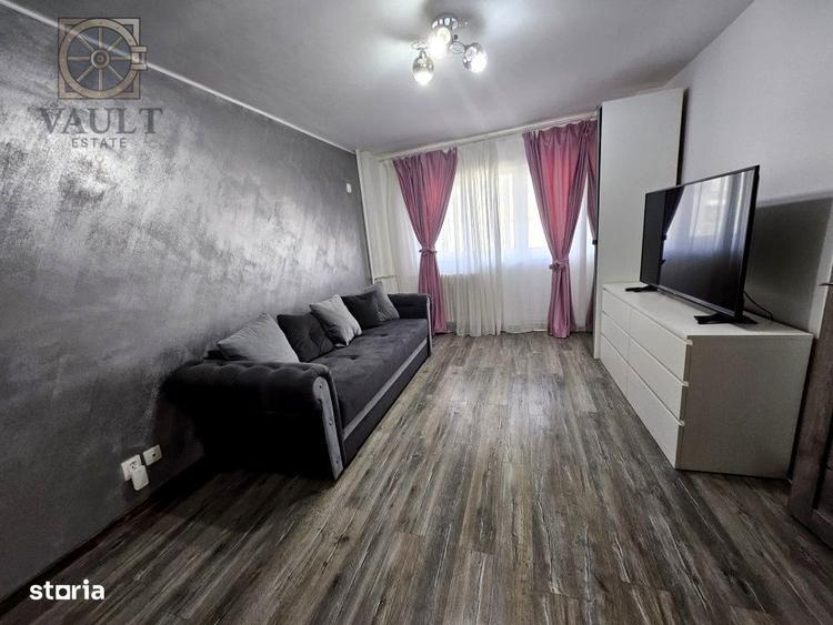Apartament cu 2 camere semidecomandat, mobilat în Giurgiului