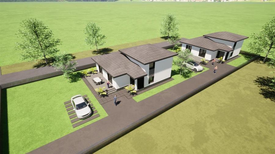 Casă cu 4 camere cu Teren 600 Mp în Exterior Est
