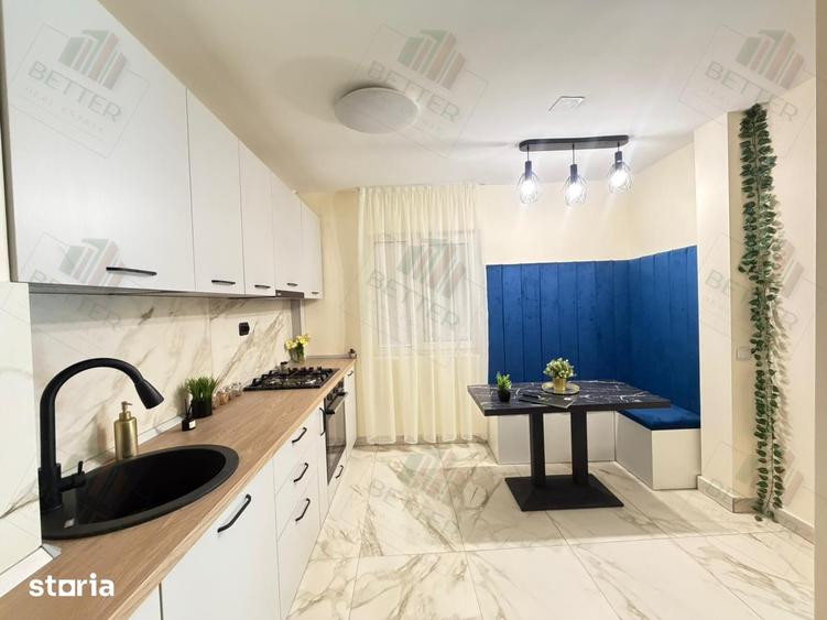 Apartament cu 3 camere decomandat, mobilat în Giurgiului