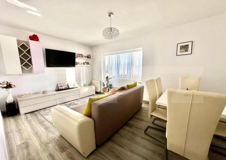 Apartament modern 3 camere recent finisat si mobilat Apartament modern 3 camere recent finisat si mobilat