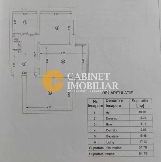 Apartament 2 camere - Etaj 3- Cris Estate Bucium-Visan - 8
