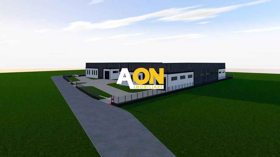 Hala industriala, 1300 mp construiti, 3000 mp teren, toate utilitatile - 6