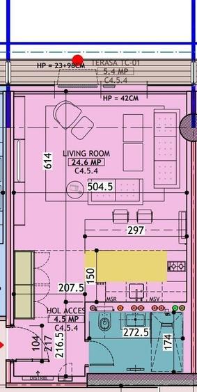Studio de Vanzare Pipera / loc de parcare inclus One North Lofts - 6