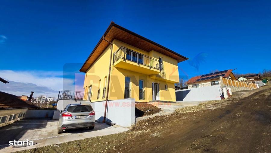 Casa P+E Noua, singur in curte, Garaj, Viile Sibiului, Gradina |VIDEO - 18