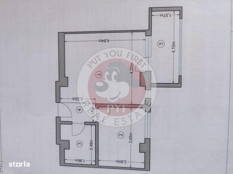 Militari Residence | Apartament 2 camere | 44mp | Decomandat | B11881 - 6