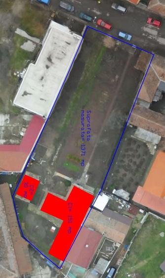 Teren 1371 mp + casa | Investitie | utilitati complete - 4