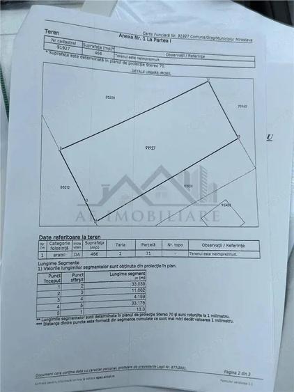 Miroslava Dancas teren 470mp cu toate utilitatile pe proprietate - 4