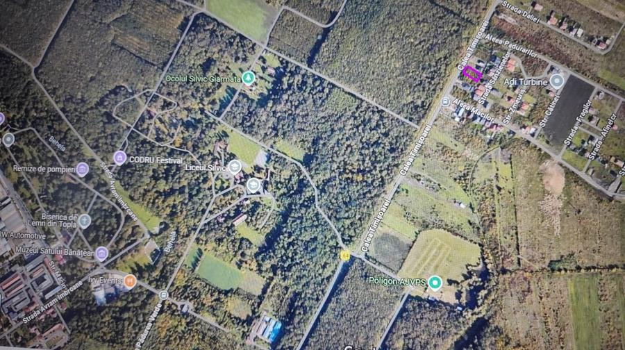 Teren de vanzare aproape de Muzeul Satului Banatean Giarmata Vii - 3