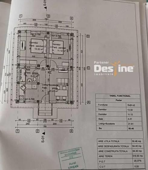 Teren + Proiect Locuin?a de Vanzare Strada Trandafirilor, Valea Lupului - 1