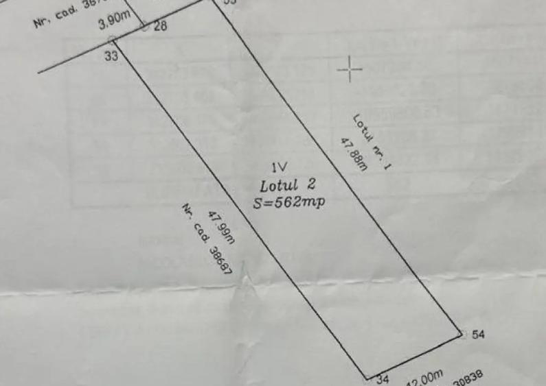 Teren intravilan - Plaiul Vulcanesti 562 mp - 1