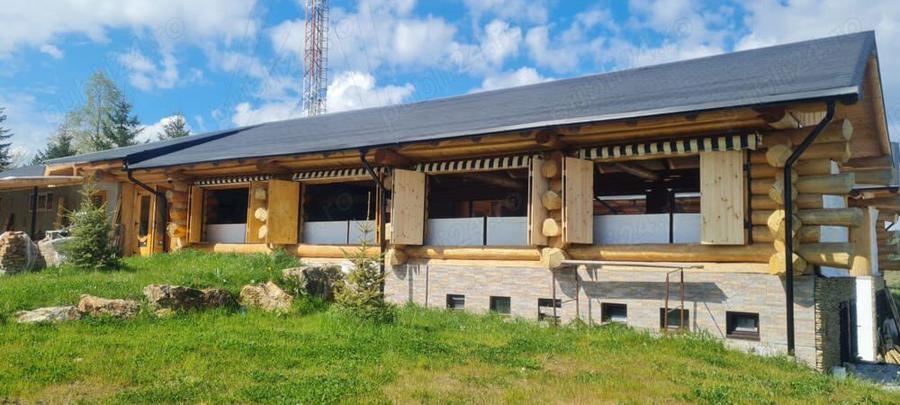 Afacere la cheie!! Terasa din lemn rotund - 10