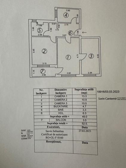 Vana apartament Micro 38, 3 camere semidecomandat - 1