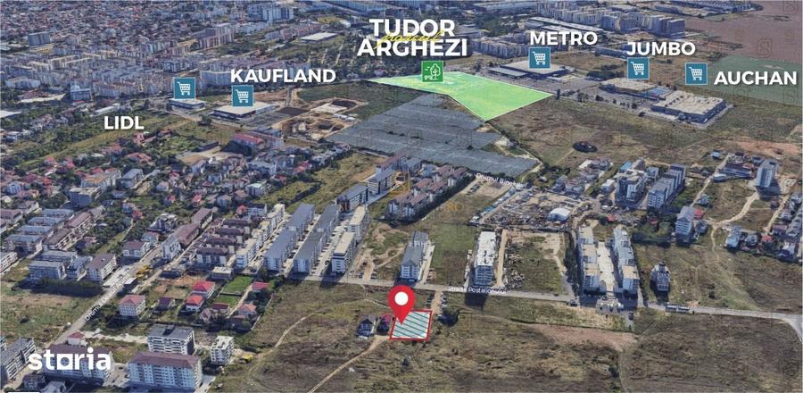 Teren de 934 mp, ideal pentru dezvoltare imobiliara, Sectorul 4 - 1