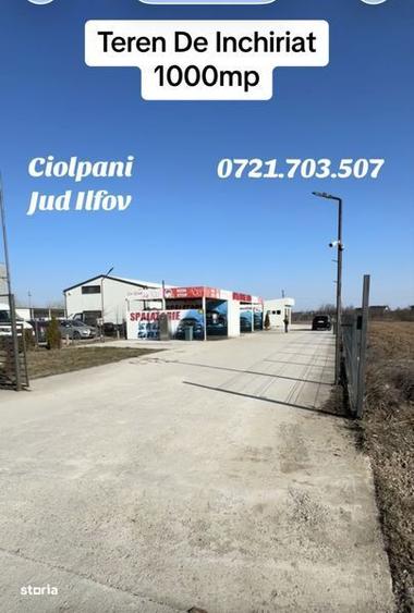 Teren de inchiriat cu Garaj si Birou 1000 mp - 3