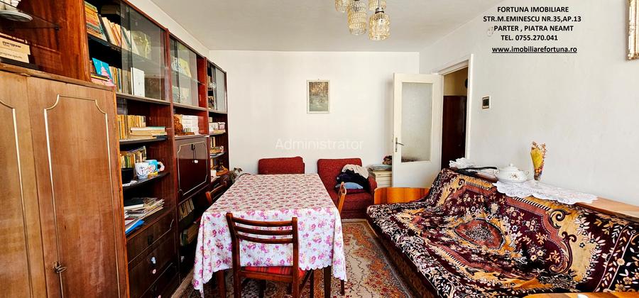 Apartament cu 2 camere decomandat în Mărăței