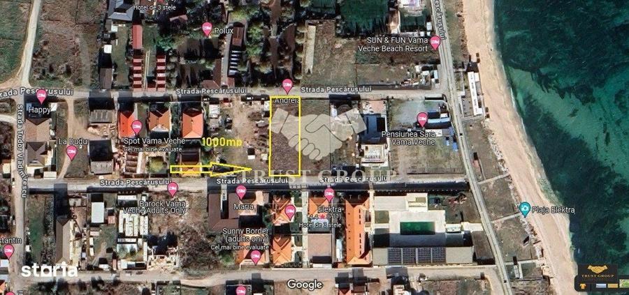 Teren intravilan | 1000mp | Vama Veche | la doar 100m de plaja - 8