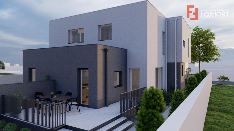 Duplex cu 3 camere si teren de 247 mp de vanzare in localitatea Sacalaz - 1