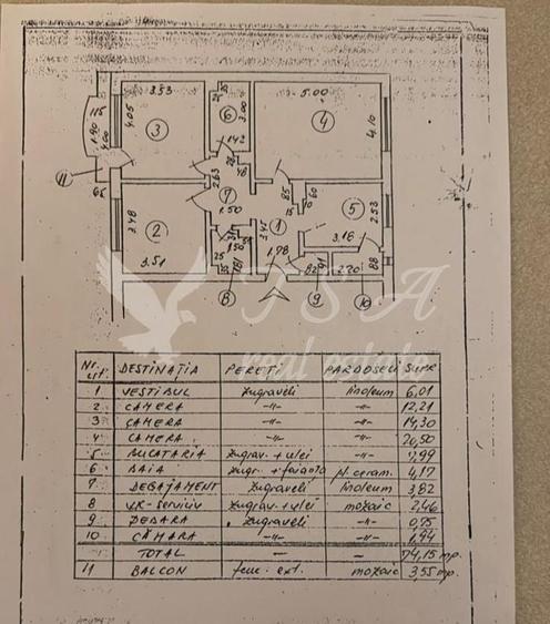 Apartament 3 camere, decomandat, zona Sebastian - 15