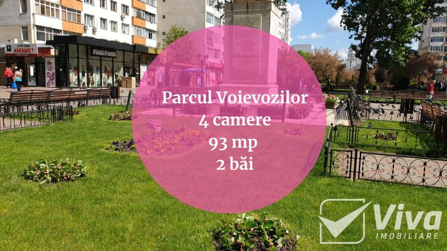 Parcul Voievozilor – Ap 4 camere, 93 mp, Mobilat si Utilat - 1