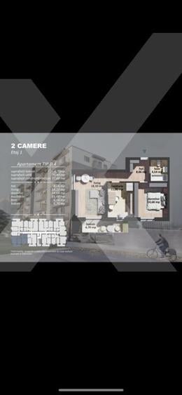 Apartament 2 camere de vanzare zona Postalionului - 1